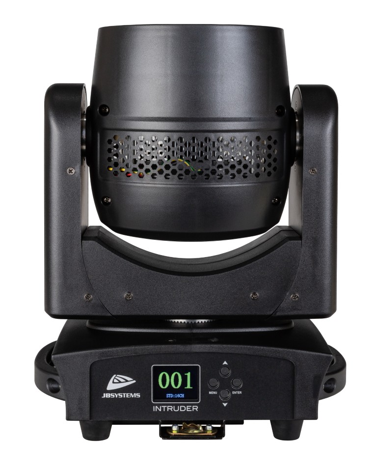 Krachtige maar uiterst compacte moving wash uitgerust met 7x40W RGBW LED's en een groot zoombereik van 5°-50° - INTRUDER
