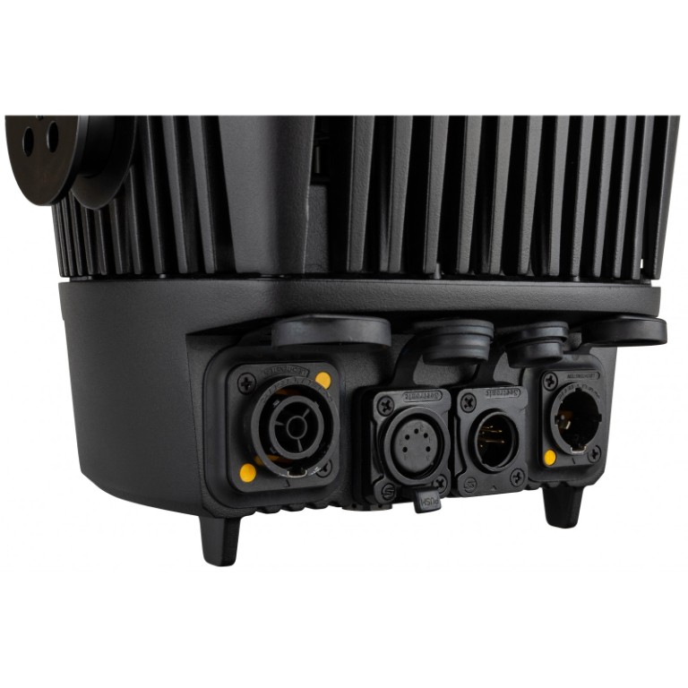 Buitenprojector met 18x8W RGBW leds, 20 ° stralingshoek, Neutrik TRUE1 Powercon-, 5P XLR-connectoren en IP-ventilatorkoeling - BT-COLORAY 18FCR (XLR 5pin)