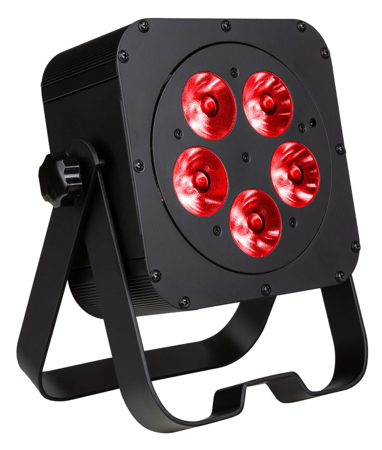 Platte 5x20W RGBLA + UV Led Projector - LED PLANO5-6in1