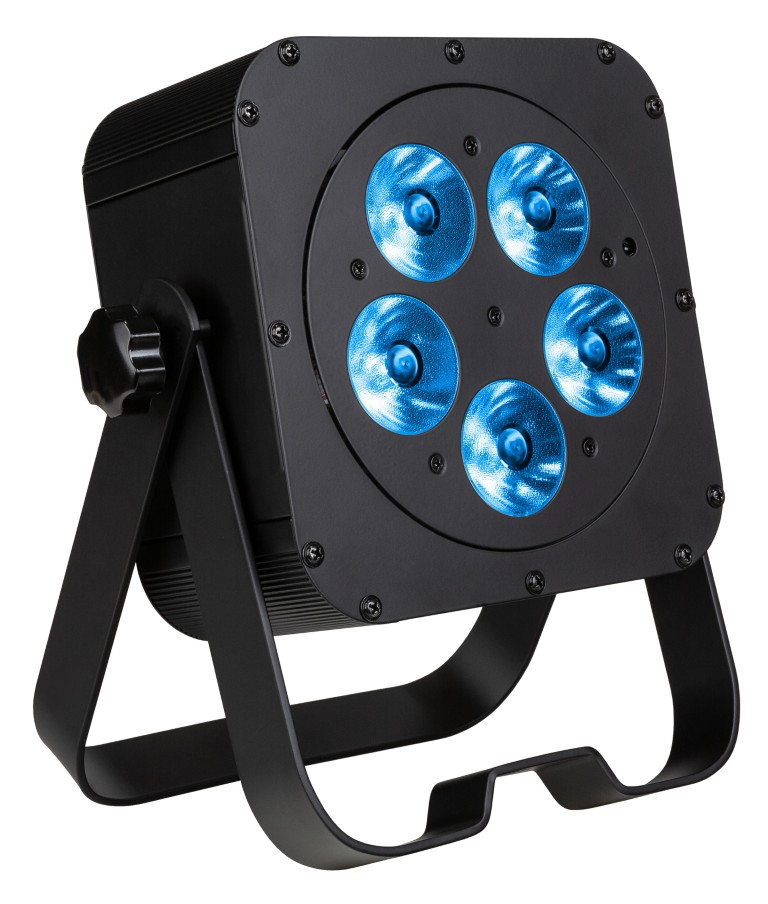 Platte 5x20W RGBLA + UV Led Projector - LED PLANO5-6in1
