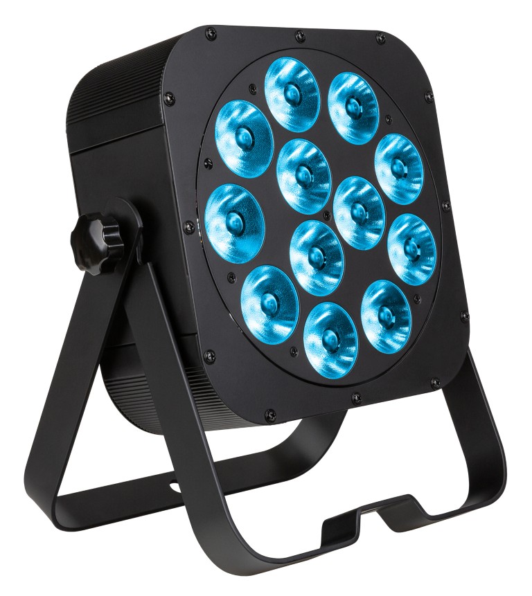 Platte 12x20W RGBLA + UV Led Projector - LED PLANO12-6in1