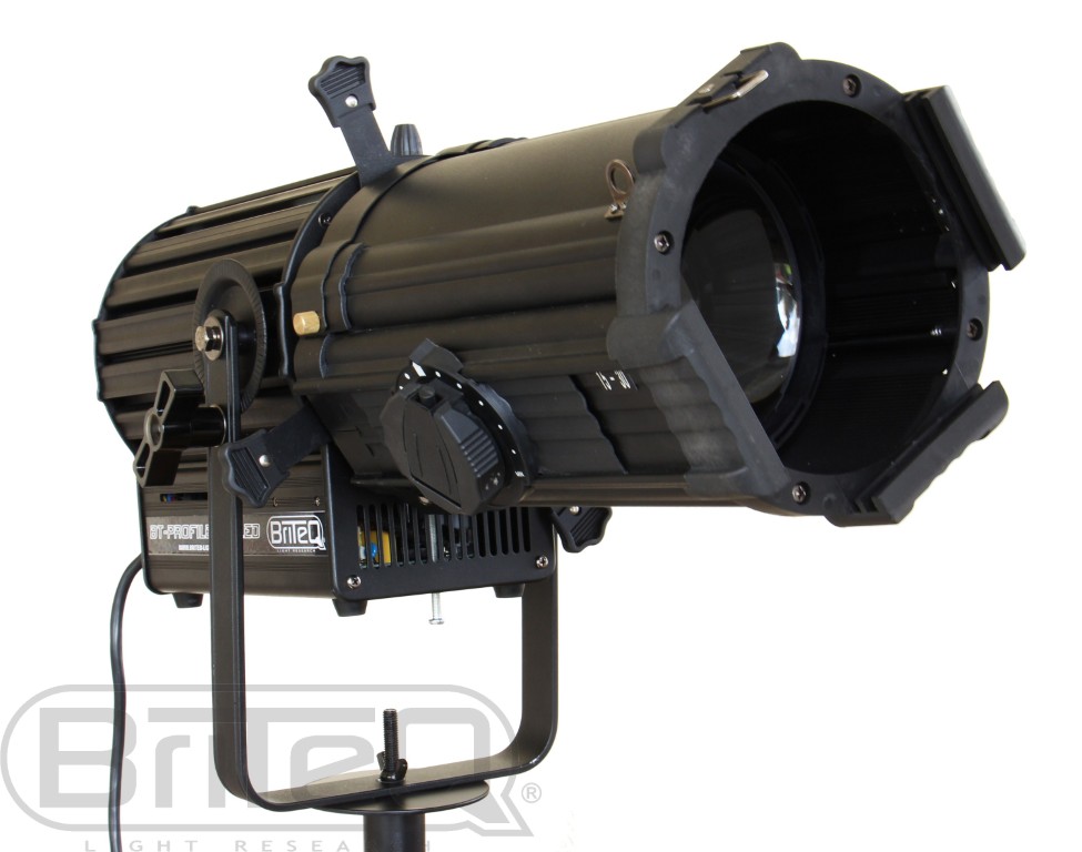 Optiek voor BT-PROFILE160/LED ENGINE of BT-PROFILE250/LED ENGINE of BT-PROFILE 500TW/LED ENGINE met 15-30° zoom die de ETC Source Four-optiek door een optionele gobohouder en optioneel diafragma kan vervangen. - BT-PROFILE160/OPTIC 15-30