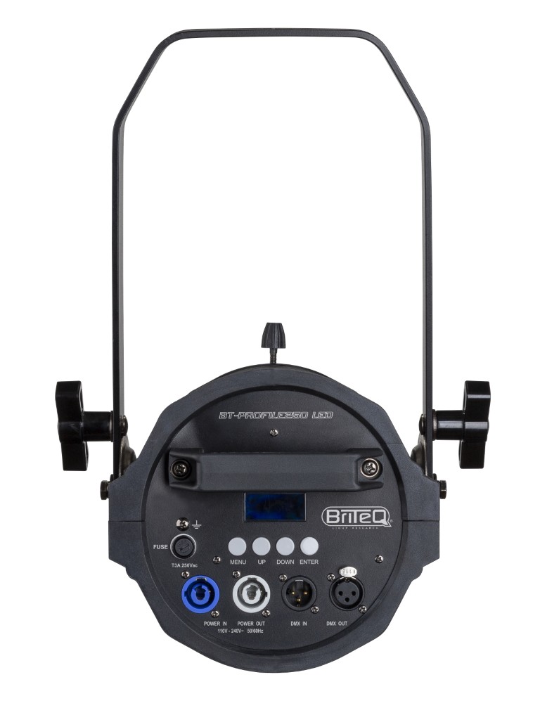LED-profielspot voorzien van een 250W 3200K COB LED en meerdere apart verkrijgbare opties: verschillende optieken (ETC compatibel), gobo houder, iris - BT-PROFILE250/LED ENGINE