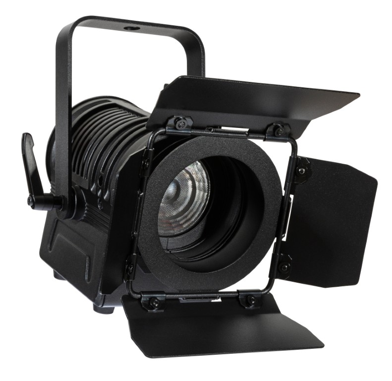 Stijlvolle compacte 20watt warm witte (3000K) LED theaterspot met hoge CRI-factor (92) en amberdrift-effect - BT-THEATRE 20WW (BLACK)