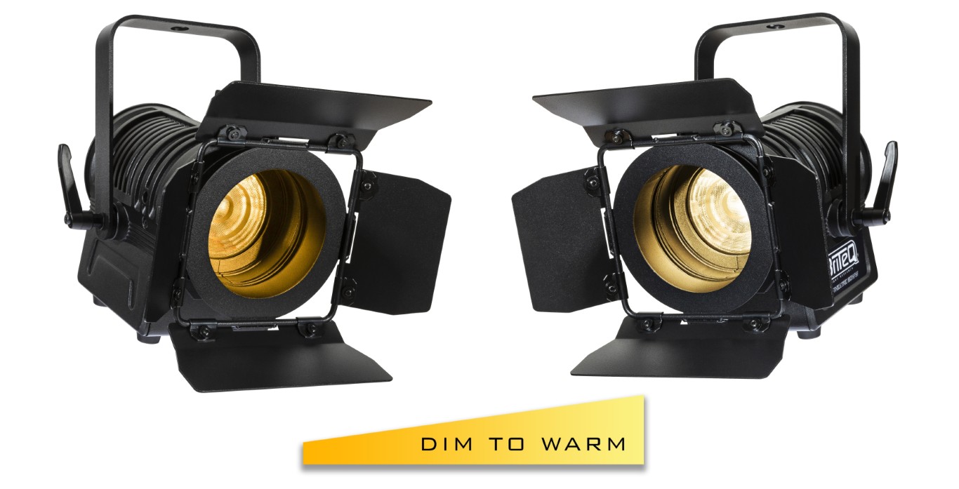 Stijlvolle compacte 20watt warm witte (3000K) LED theaterspot met hoge CRI-factor (92) en amberdrift-effect - BT-THEATRE 20WW (BLACK)