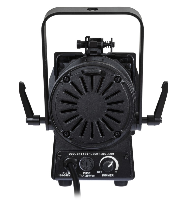 Stijlvolle compacte 20watt warm witte (3000K) LED theaterspot met hoge CRI-factor (92) en amberdrift-effect - BT-THEATRE 20WW (BLACK)