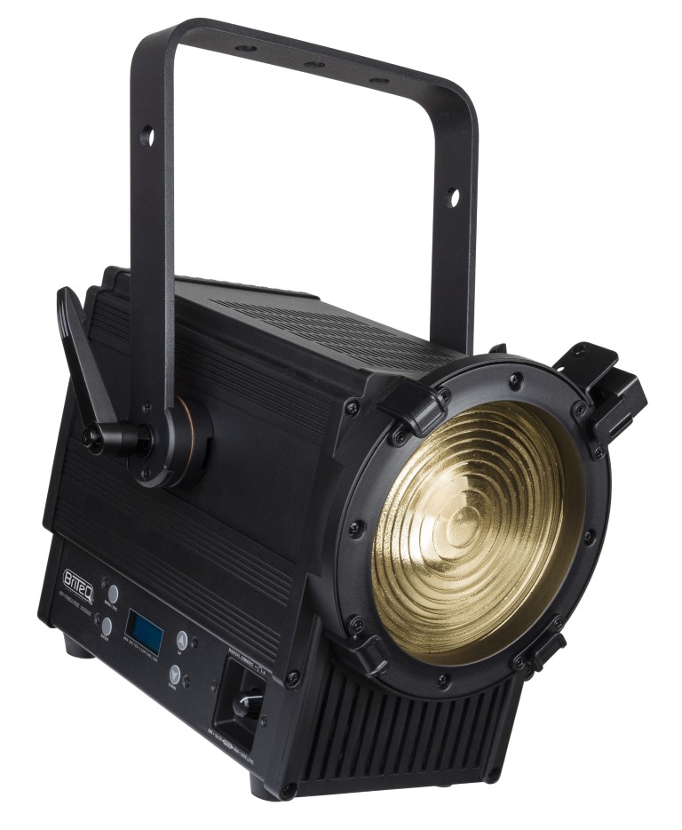 Krachtige 100W LED theater Fresnel met een uitzonderlijke verhouding fotometrische data / prijs en een lichtopbrengst die vergelijkbaar is met 1kW halogeentheater projectoren! - BT-THEATRE 100MZ