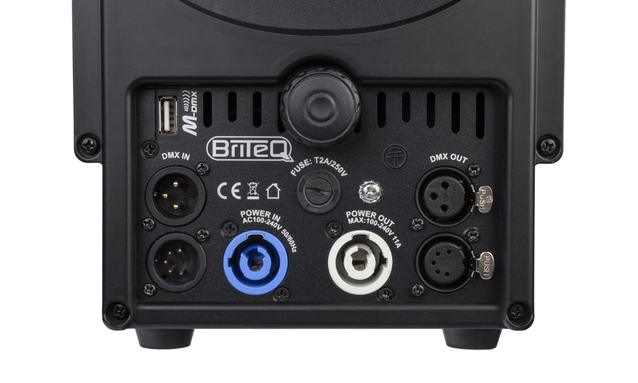 Krachtige 100W LED theater Fresnel met een uitzonderlijke verhouding fotometrische data / prijs en een lichtopbrengst die vergelijkbaar is met 1kW halogeentheater projectoren! - BT-THEATRE 100MZ
