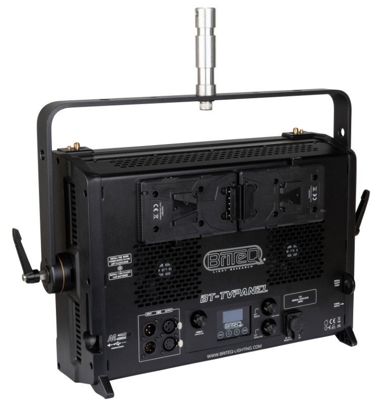 Professionele soft-light met afstembaar wit en mogelijke batterijvoeding voor TV-studio en (droge) buitentoepassingen - BT-TVPANEL TW