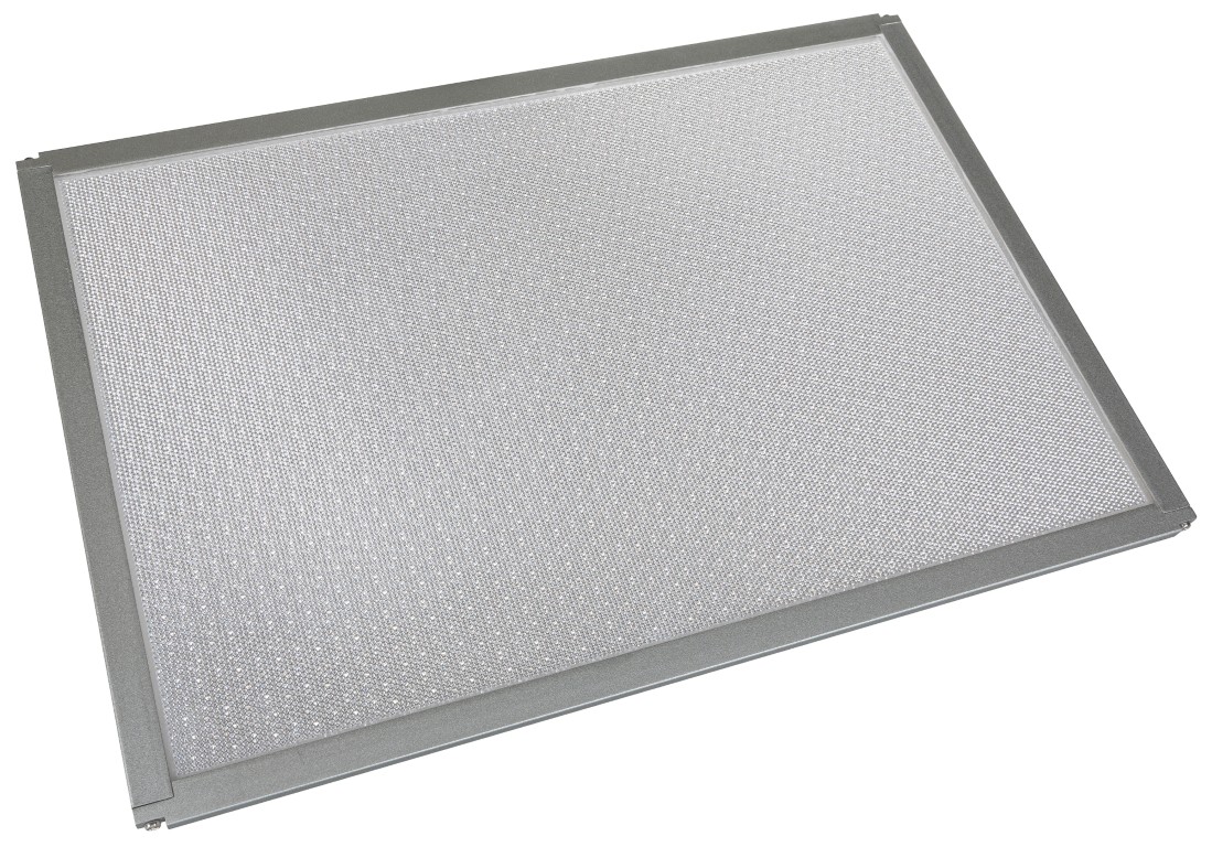 Dit speciale paneel kan voor de projector worden bevestigd om de lichtbundel te intensiveren door de oorspronkelijke brede bundelhoek te verkleinen - BT-TVPANEL intensifier