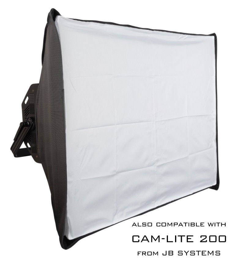 Deze softbox wordt gebruikt om het licht te verzachten en harde schaduwen te minimaliseren bij het maken van video-opnamen of het nemen van foto's - BT-TVPANEL SOFTBOX