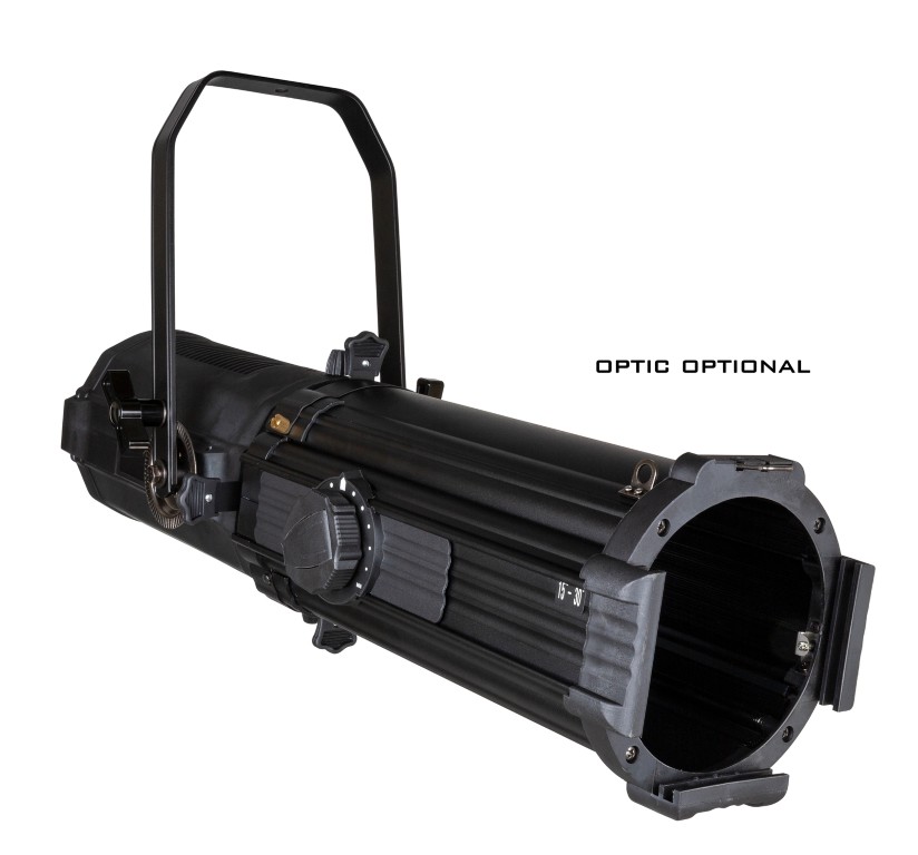 LED Profile Spot op basis van een 500W COB LED (2800K + 6000K) in combinatie met afzonderlijk verkrijgbare opties: verschillende optieken (ETC-compatibel), gobohouder, iris. - BT-PROFILE 500TW/LED ENGINE