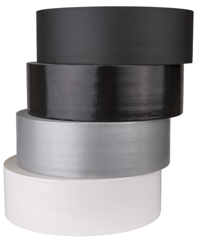 Kwalitatieve grijze linnen gaffa tape 50m x 5 cm. - GAFFER TAPE STD 50 GREY
