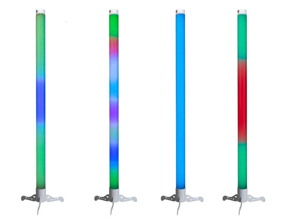 Decoratieve LED TUBE met 8 RGB kleurenzones (pixels) - PIXEL PIPE