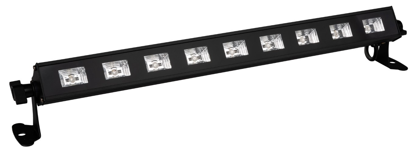 Een compact 9x 3W LED-gebaseerd blacklight effect voor al uw feestjes - LED UV-BAR 9