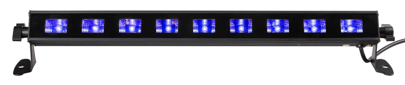 Een compact 9x 3W LED-gebaseerd blacklight effect voor al uw feestjes - LED UV-BAR 9