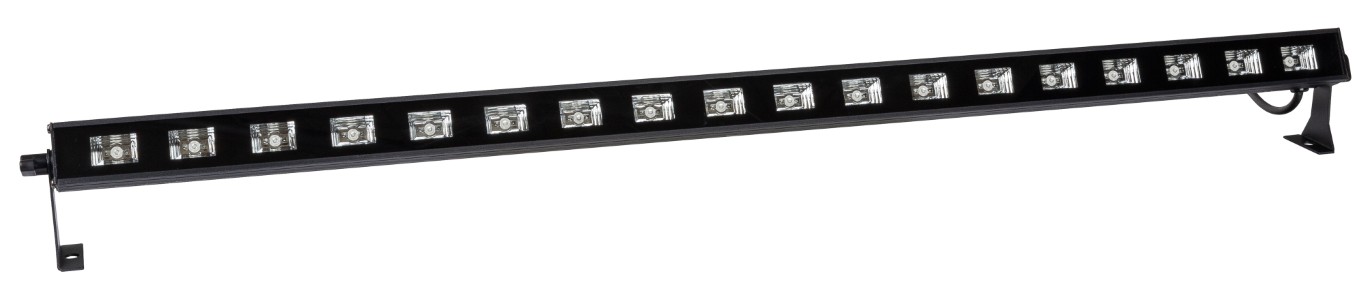 Een compact 18x 3W LED-gebaseerd blacklight effect voor al uw feestjes - LED UV-BAR 18