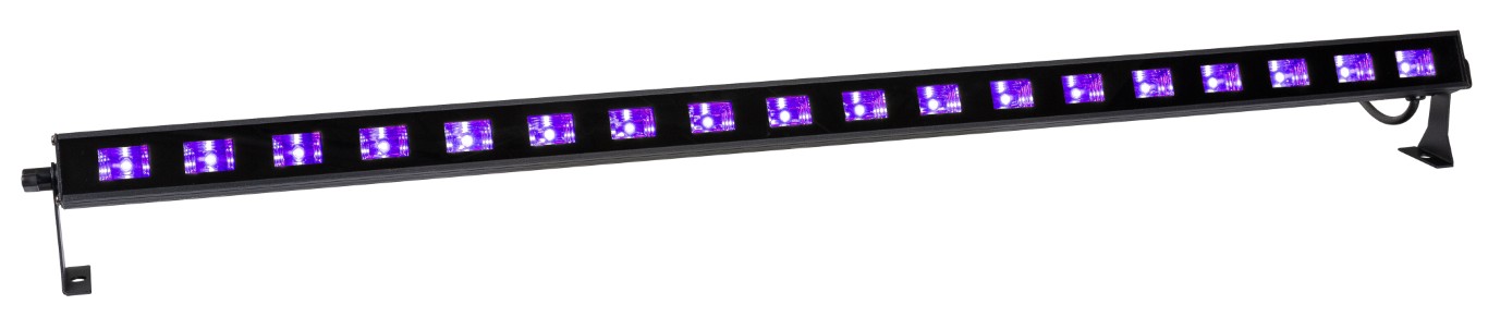 Een compact 18x 3W LED-gebaseerd blacklight effect voor al uw feestjes - LED UV-BAR 18