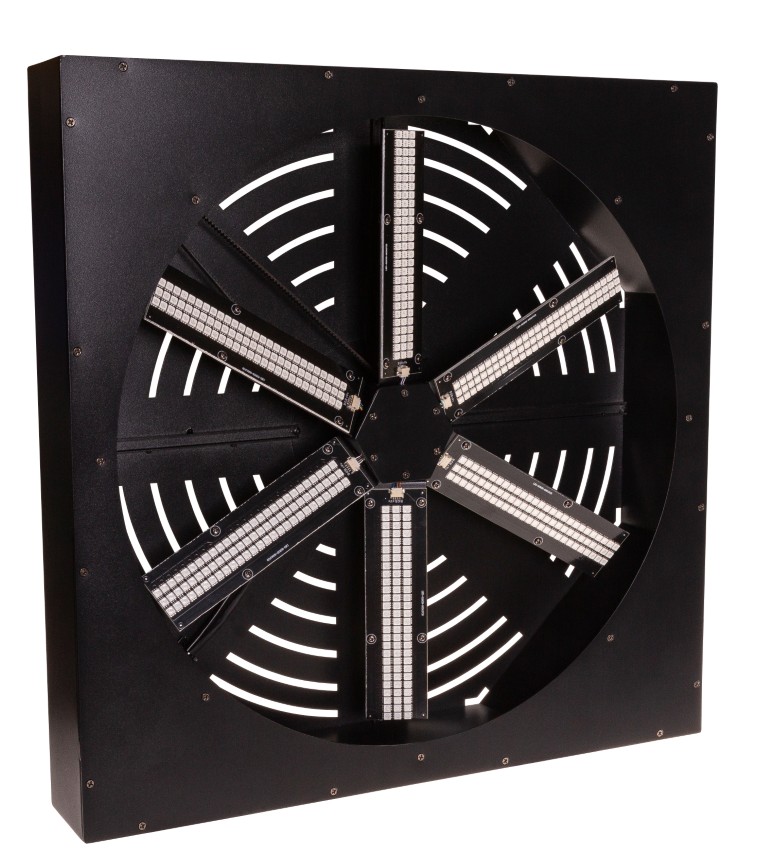 Ventilator met LED-EFFECT en hoog vermogen - LED FAN RGB