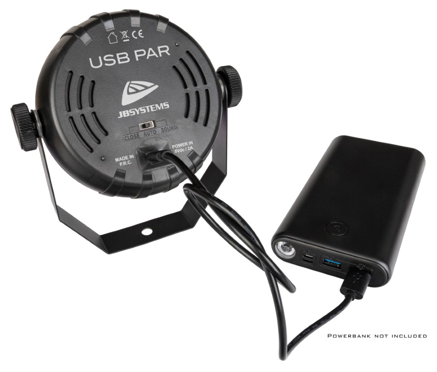 Een zeer veelzijdige RGBW-projector voor al uw thuisfeesten - USB PAR