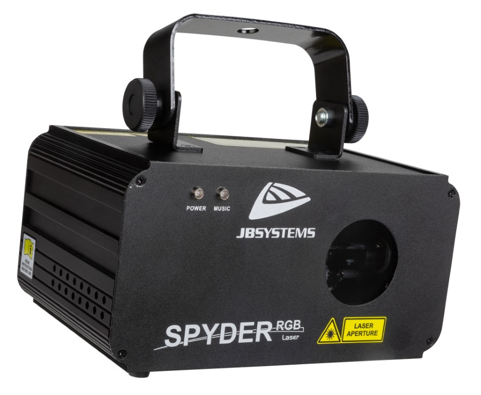 Zeer aantrekkelijke RGB-laser voor DJ's, cafés en discotheken - SPYDER-RGB LASER
