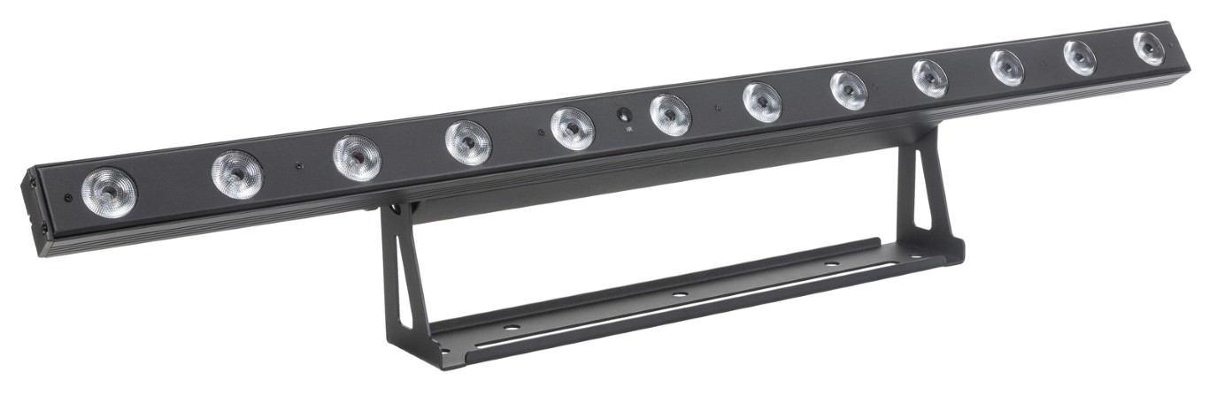 Full color lichtbalk met 12x 3W RGB LED's en individuele pixelcontrole - PIXBAR 12TC