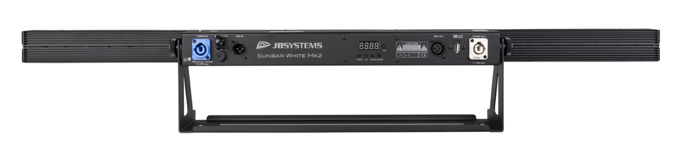 Lichtbalk met 10x 3W warm witte LED's en pixelcontrole - SUNBAR WHITE Mk2