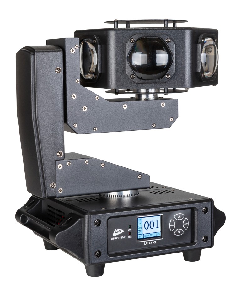 Vliegende schotel lichteffect met 6x40W RGBW LED's - UFO X1