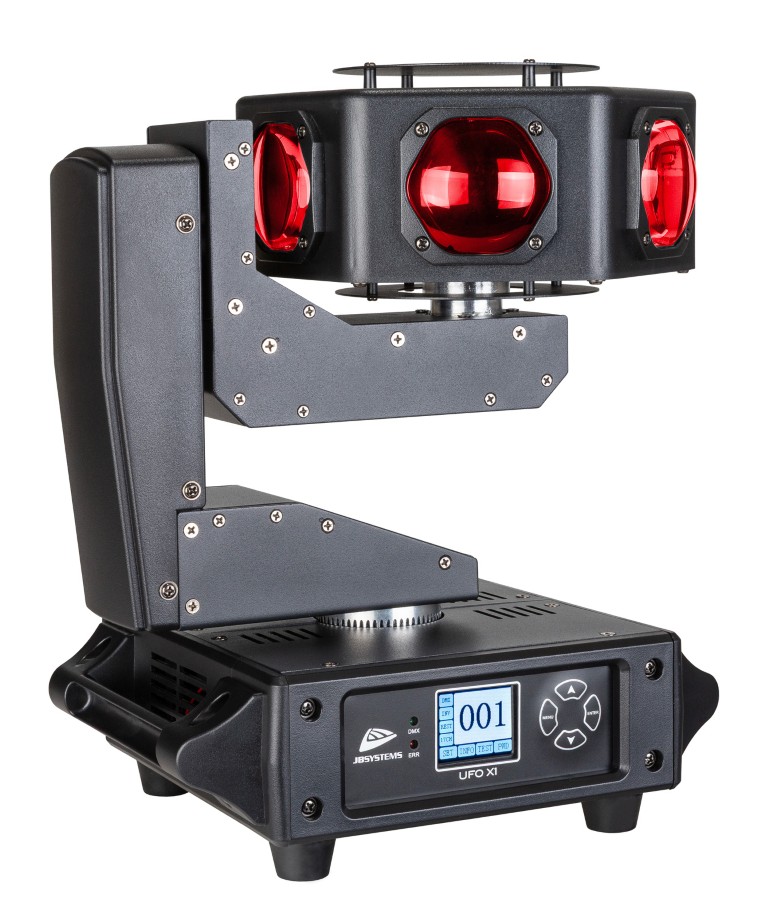 Vliegende schotel lichteffect met 6x40W RGBW LED's - UFO X1