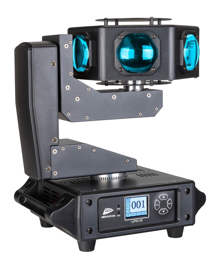 Vliegende schotel lichteffect met 6x40W RGBW LED's - UFO X1