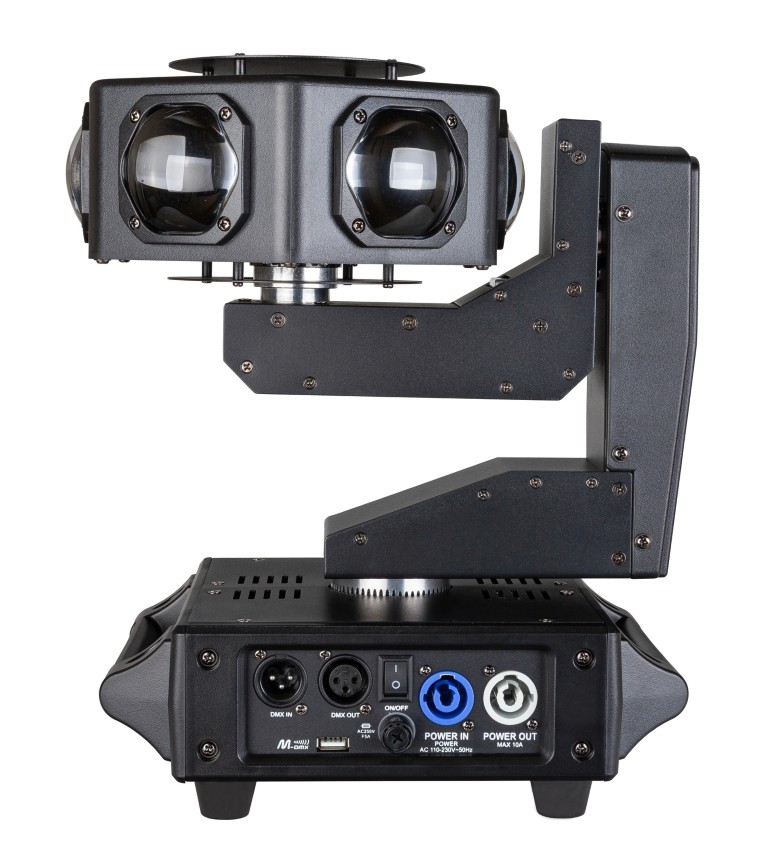 Vliegende schotel lichteffect met 6x40W RGBW LED's - UFO X1