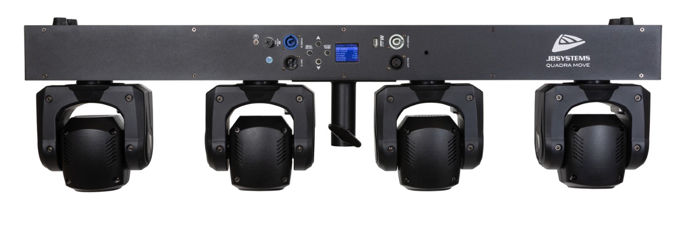 Lichtbar met 4x 40W RGBW LED Moving Heads - QUADRA MOVE