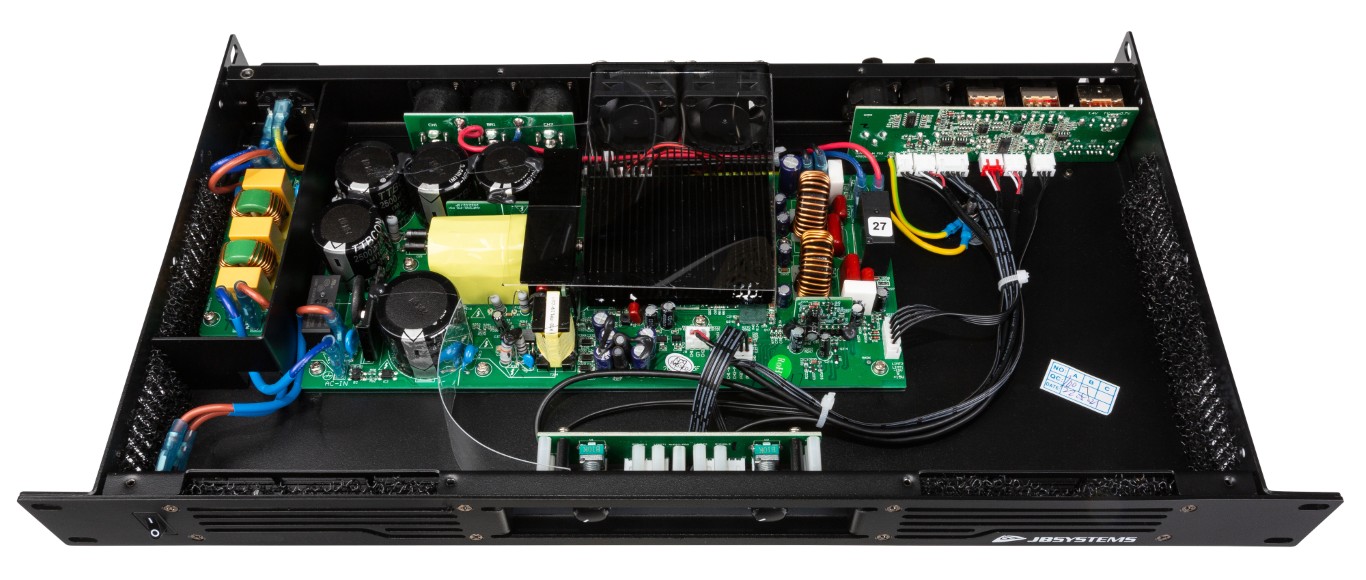 Professionele 2-kanaals versterker 2x 130Wrms / 4ohm - AMP100.2 Mk2