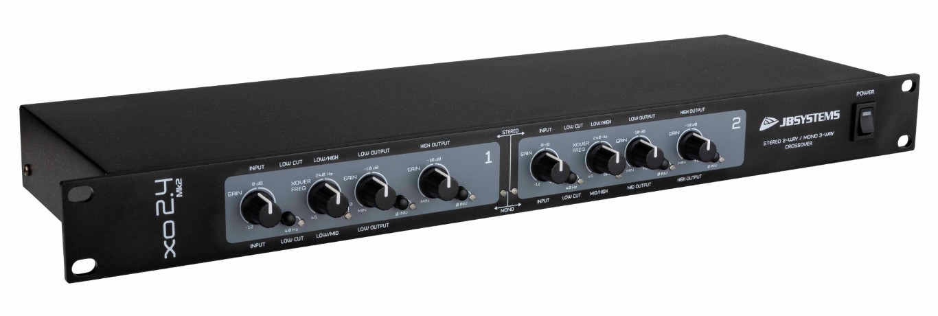 2-weg stereo of 3-weg mono crossover - XO 2.4 Mk2