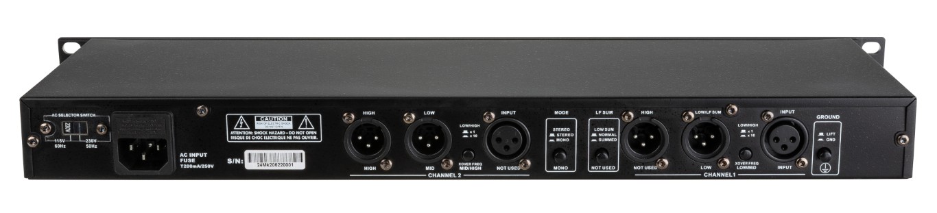 2-weg stereo of 3-weg mono crossover - XO 2.4 Mk2