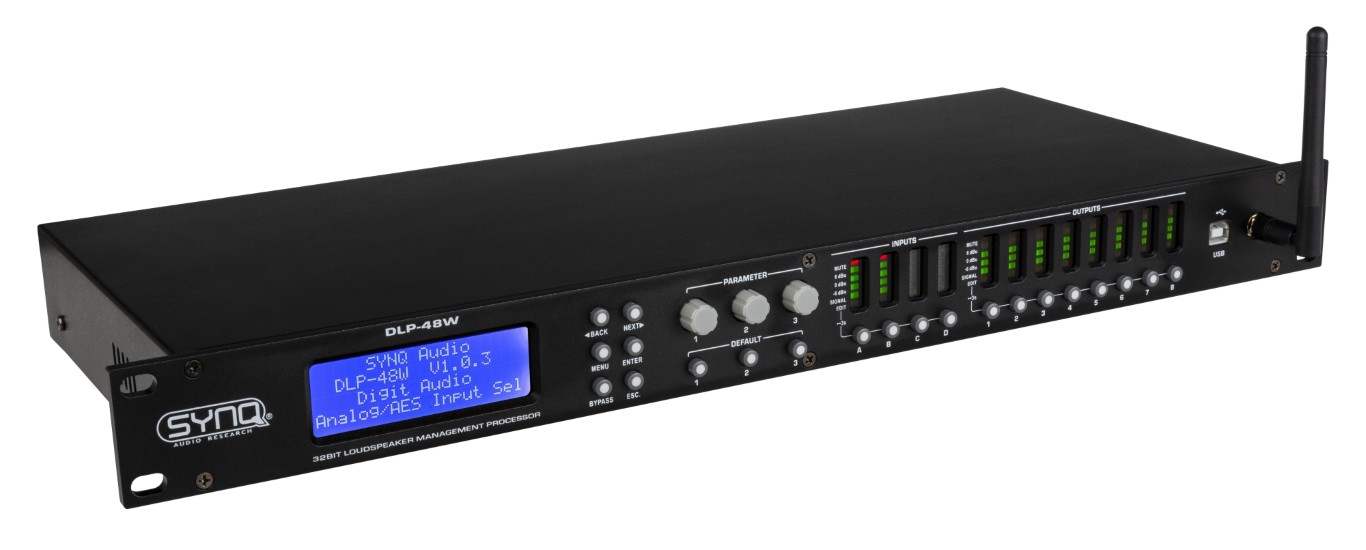 Professionele digitale processor voor luidsprekerbeheer. - DLP-48W