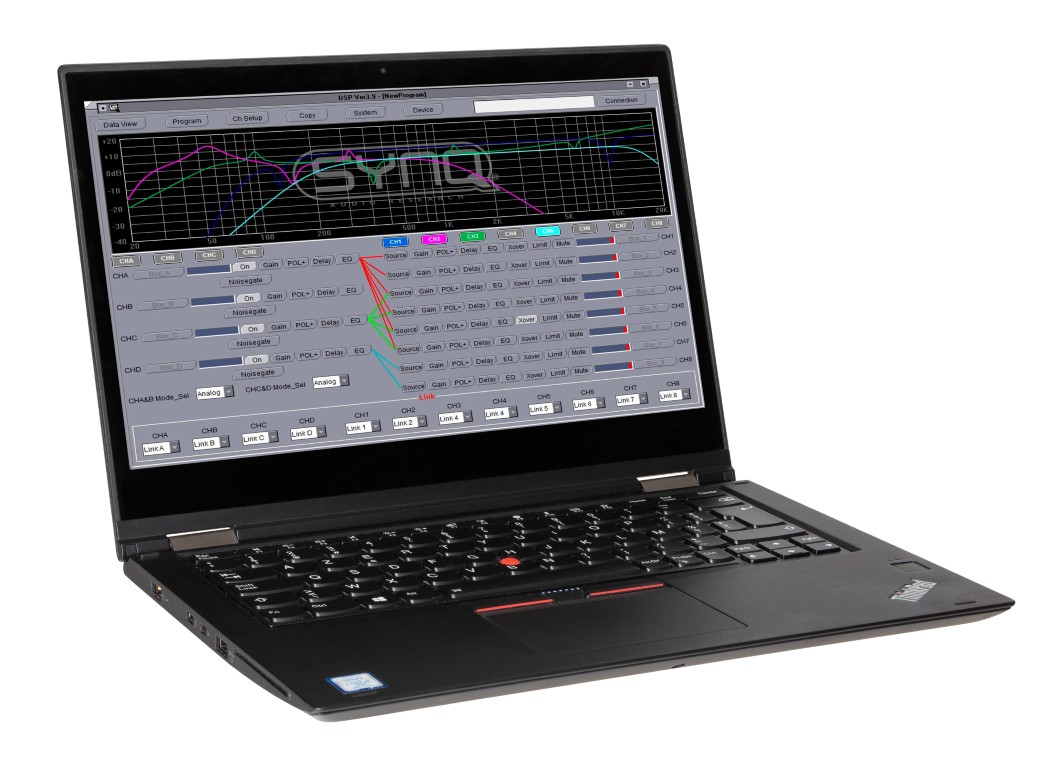 Professionele digitale processor voor luidsprekerbeheer. - DLP-48W