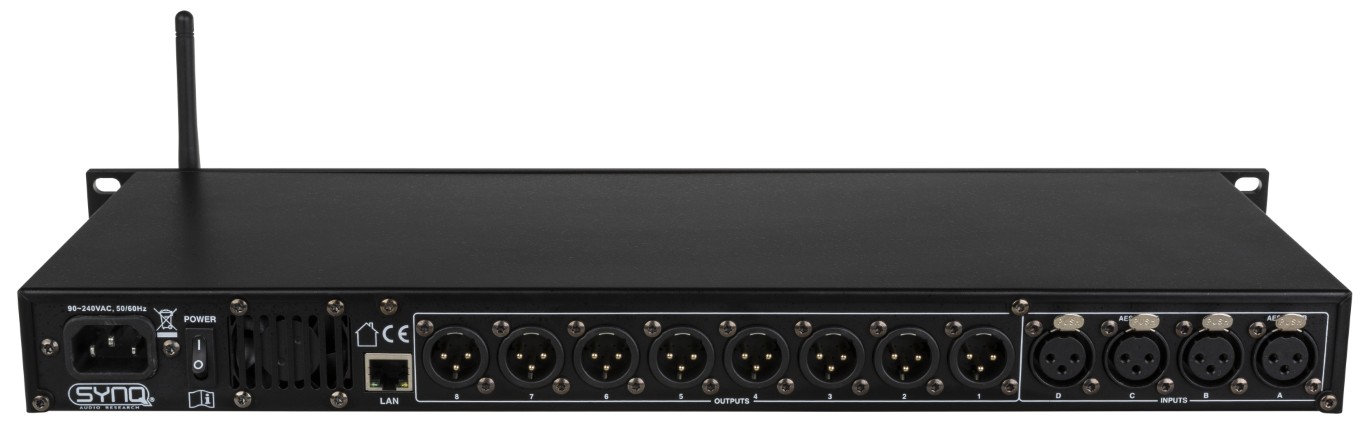 Professionele digitale processor voor luidsprekerbeheer. - DLP-48W