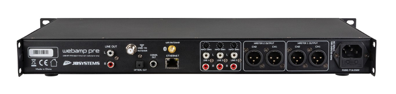 Allround audio-oplossing met INTERNETRADIO + DAB+/FM-radio + SPOTIFY connect + USB-speler + BLUETOOTH in een compacte 19