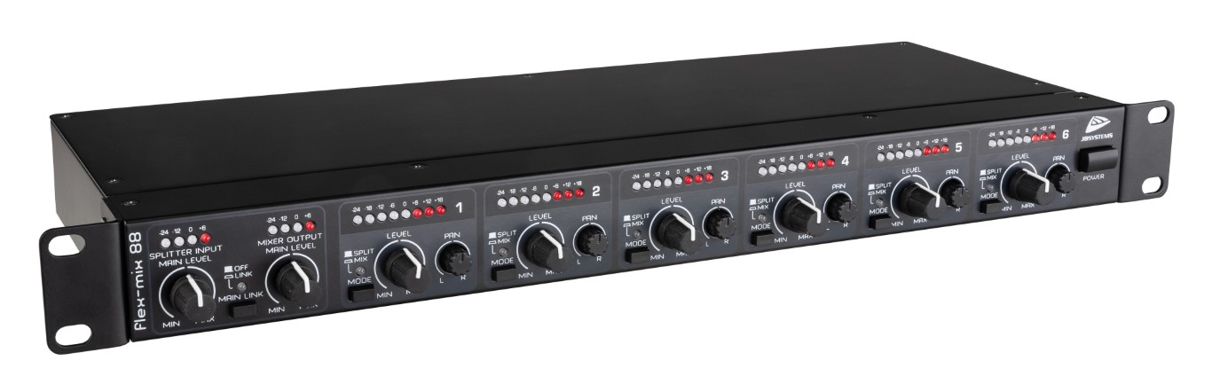Ultra multifunctionele audio splitter / mixer - FLEX-MIX 88