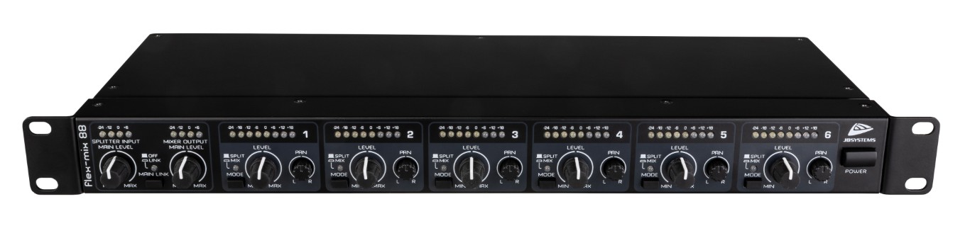 Ultra multifunctionele audio splitter / mixer - FLEX-MIX 88
