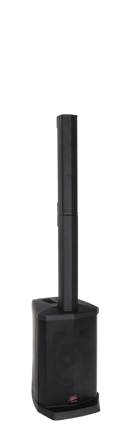 Compact kolomluidsprekersysteem met interne mediaspeler + Bluetooth® - PPC-081