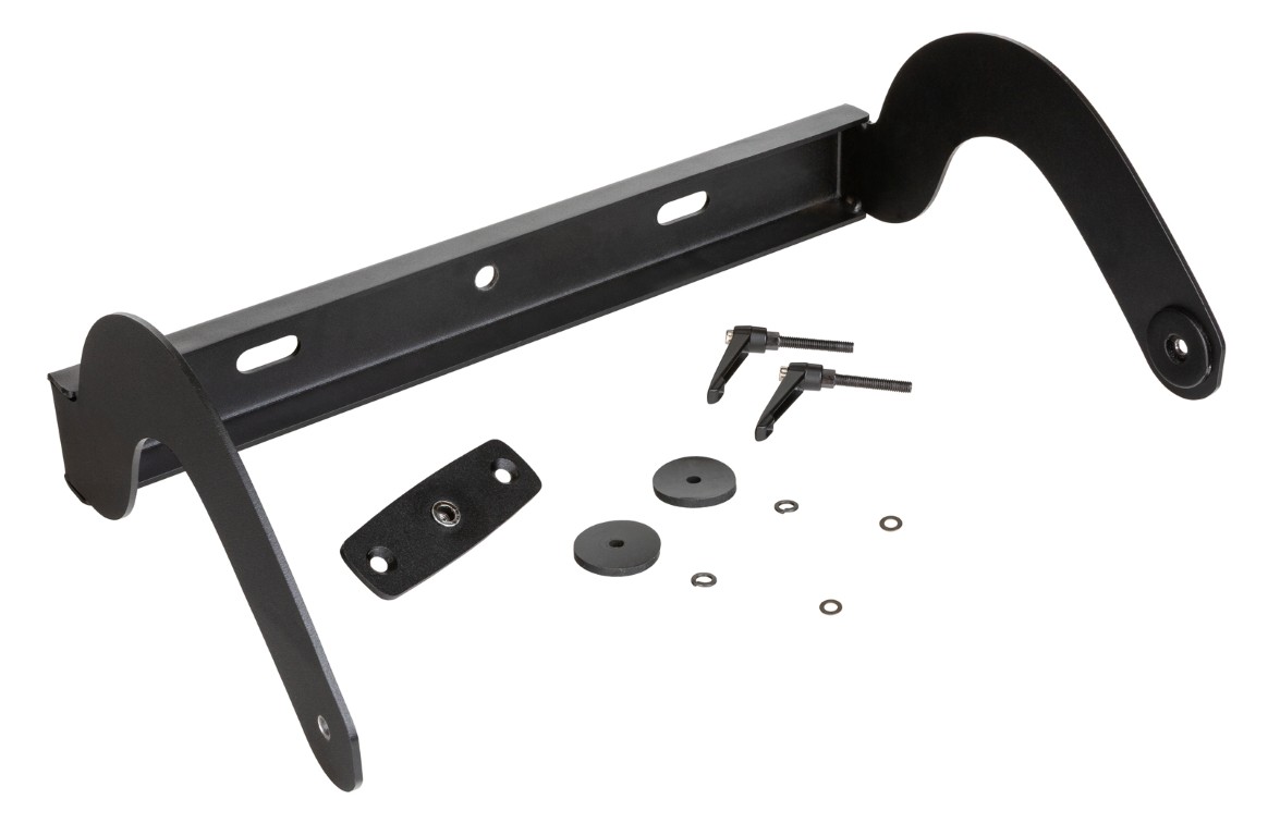 Zware opklapbare U-beugel voor SC-08 luidspreker - SC-08 SWIVEL BRACKET - BLACK