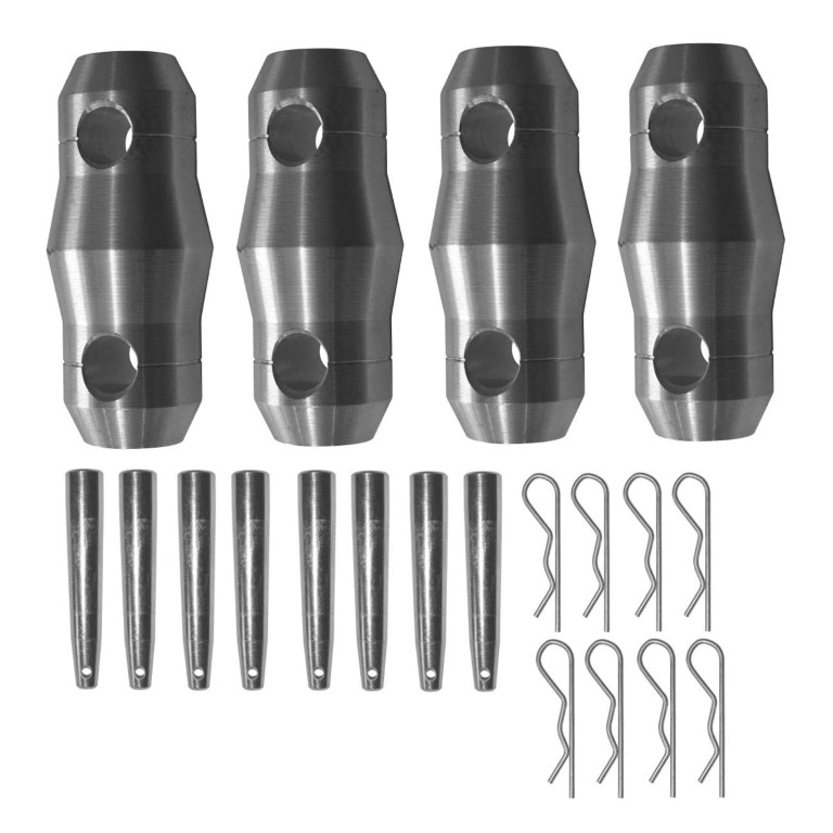 ALU TRUSS Quatro 290 – Lengte: 3m - Montagekit inbegrepen - QUA29-300