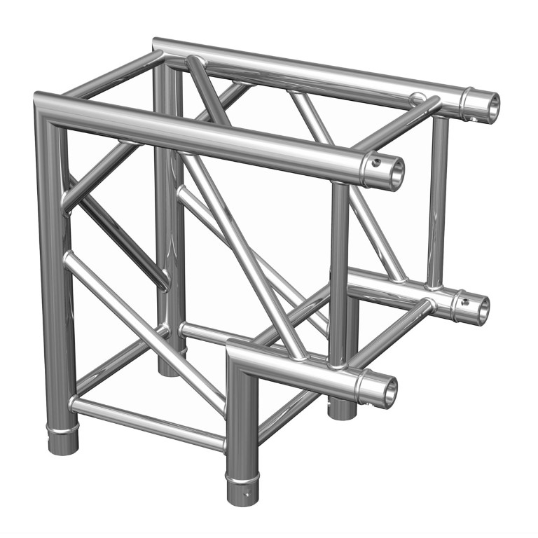 TRUSS Quatro 290 hoekverbinding - 2 richtingen - 50cm - 90° - Montagekit inbegrepen - AGQUA-02