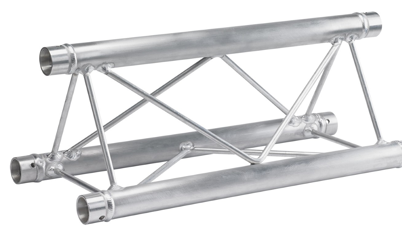 Driehoekige aluminium truss - 220mm - Lengte: 200cm - Montagekit inbegrepen - DECO22T-PT200