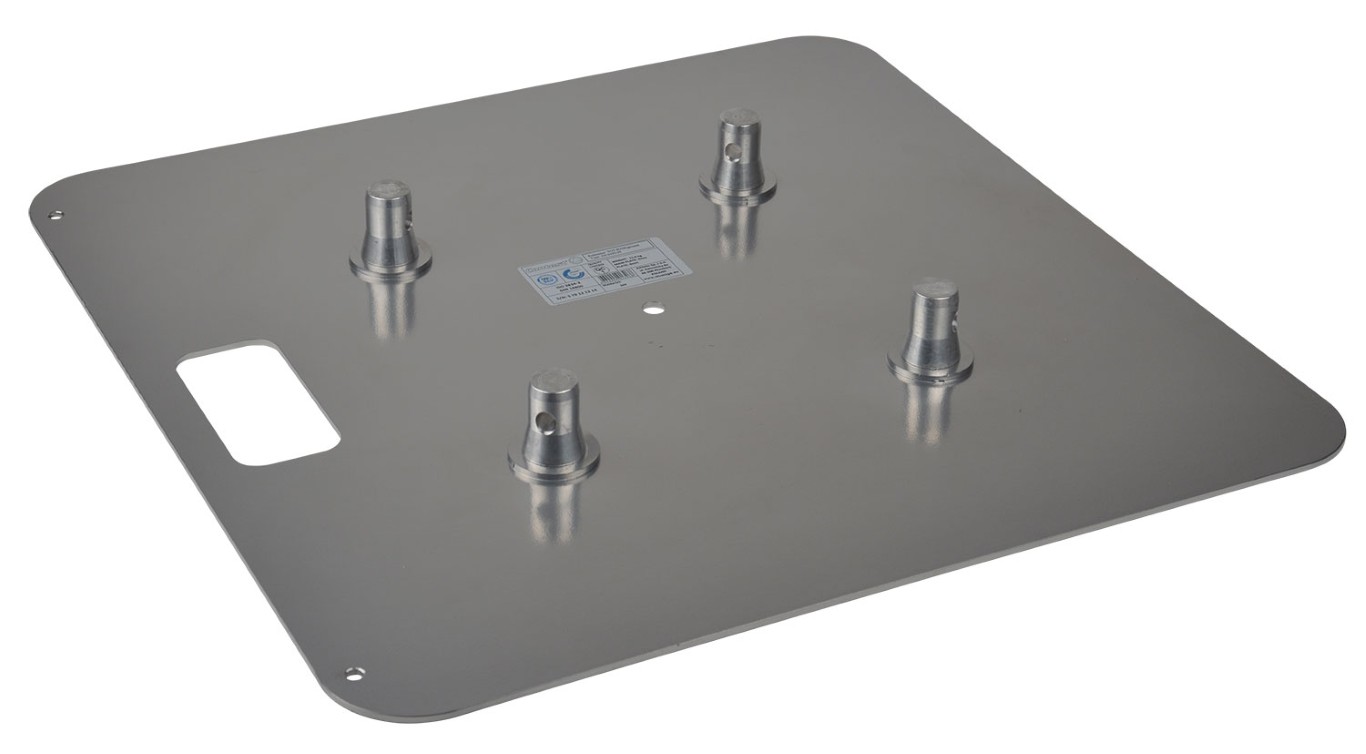 Bodemplaat voor totem met 4x conische halfkoppeling - TOT-BASEground