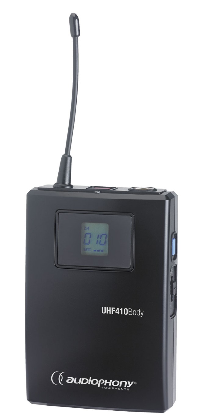 Bodypack True Diversity zender - 800MHz - UHF410-Body-F8