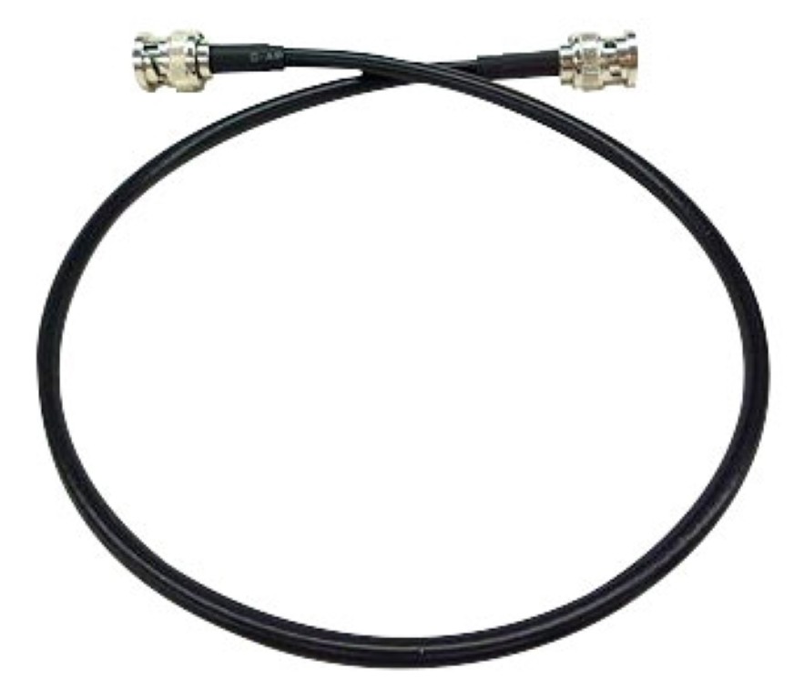 Verlengkabel voor antenne BNC/BNC, 1m - UHF410-Rall1m
