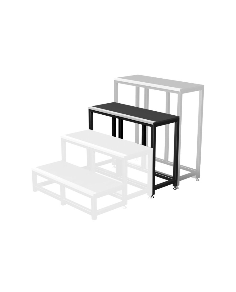Modulaire trap: één trede, hoogte 60cm - PLT-stm60